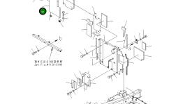 Крышка 21K-54-73371 Komatsu