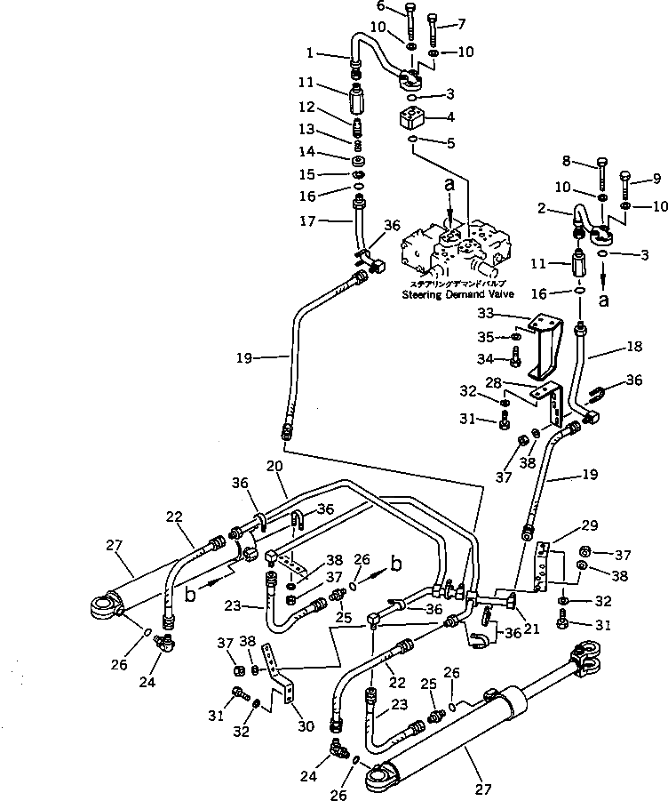 Болт 6138-11-4690  Komatsu
