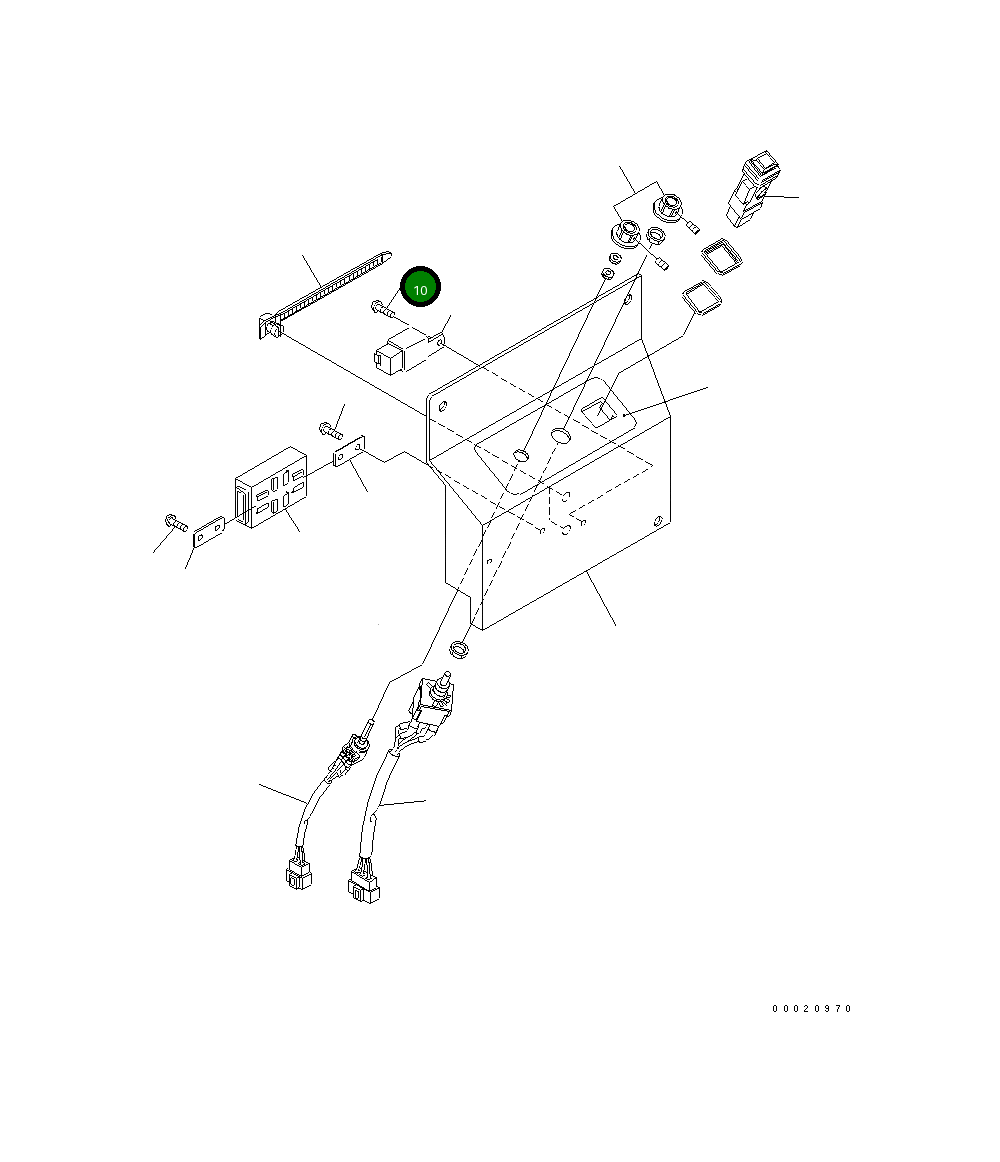 Болт ANKB+0610DA1 Komatsu