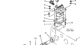 Шпилька KT01513-50822 Komatsu