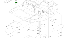 Крышка 4A1-54-23280 Komatsu