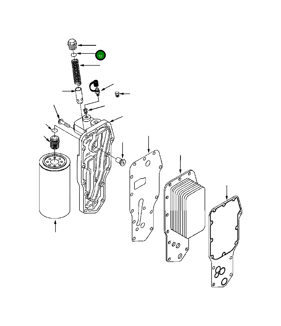 Кольцо уплотнительное (O-Ring) 6735-61-2310 Komatsu