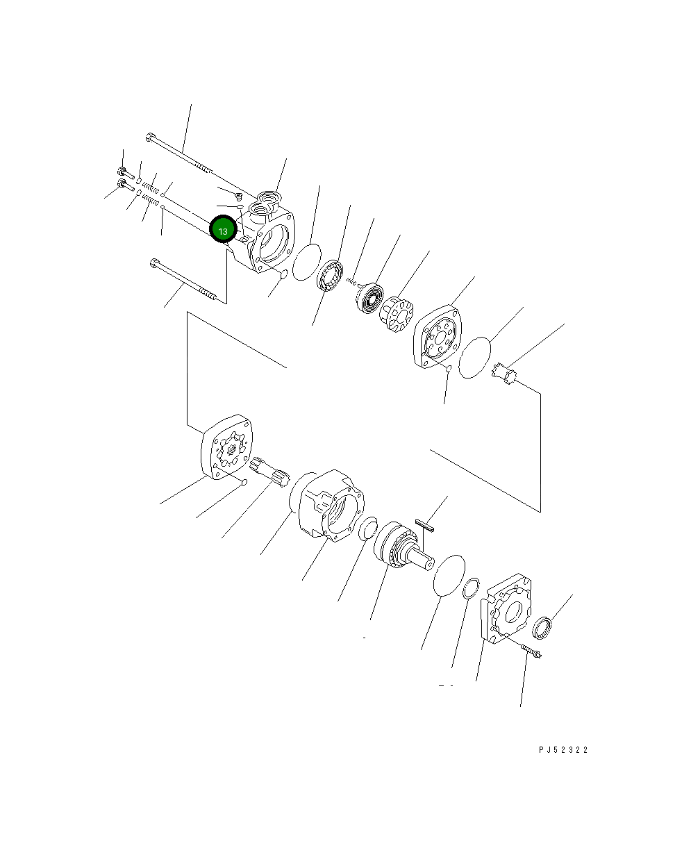 Кольцо уплотнительное (O-Ring) ST250003-904 Komatsu