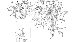 Болт 801014189 Komatsu