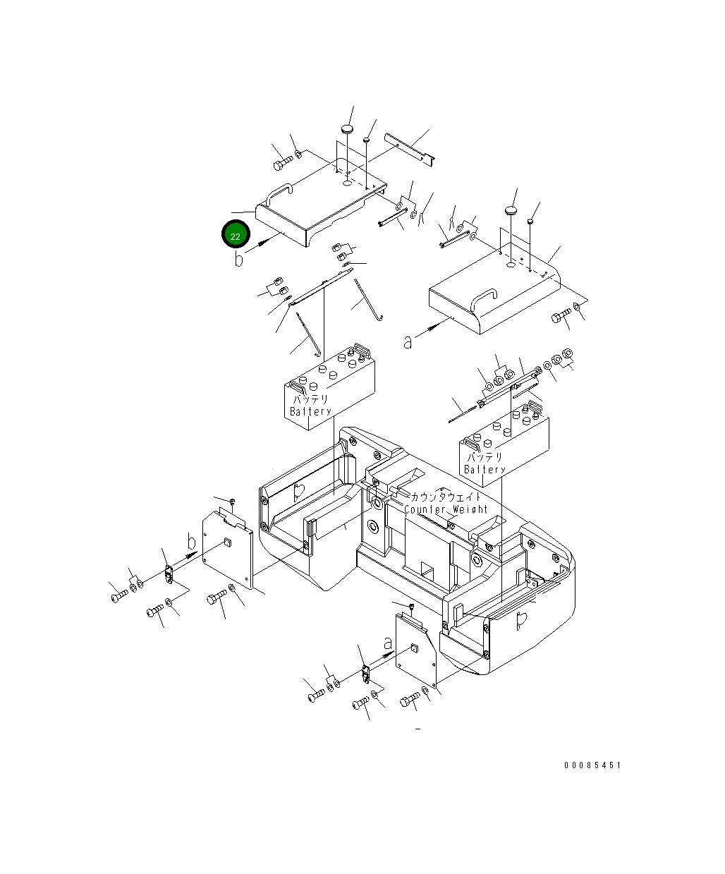 Крышка 419-06-31960 Komatsu