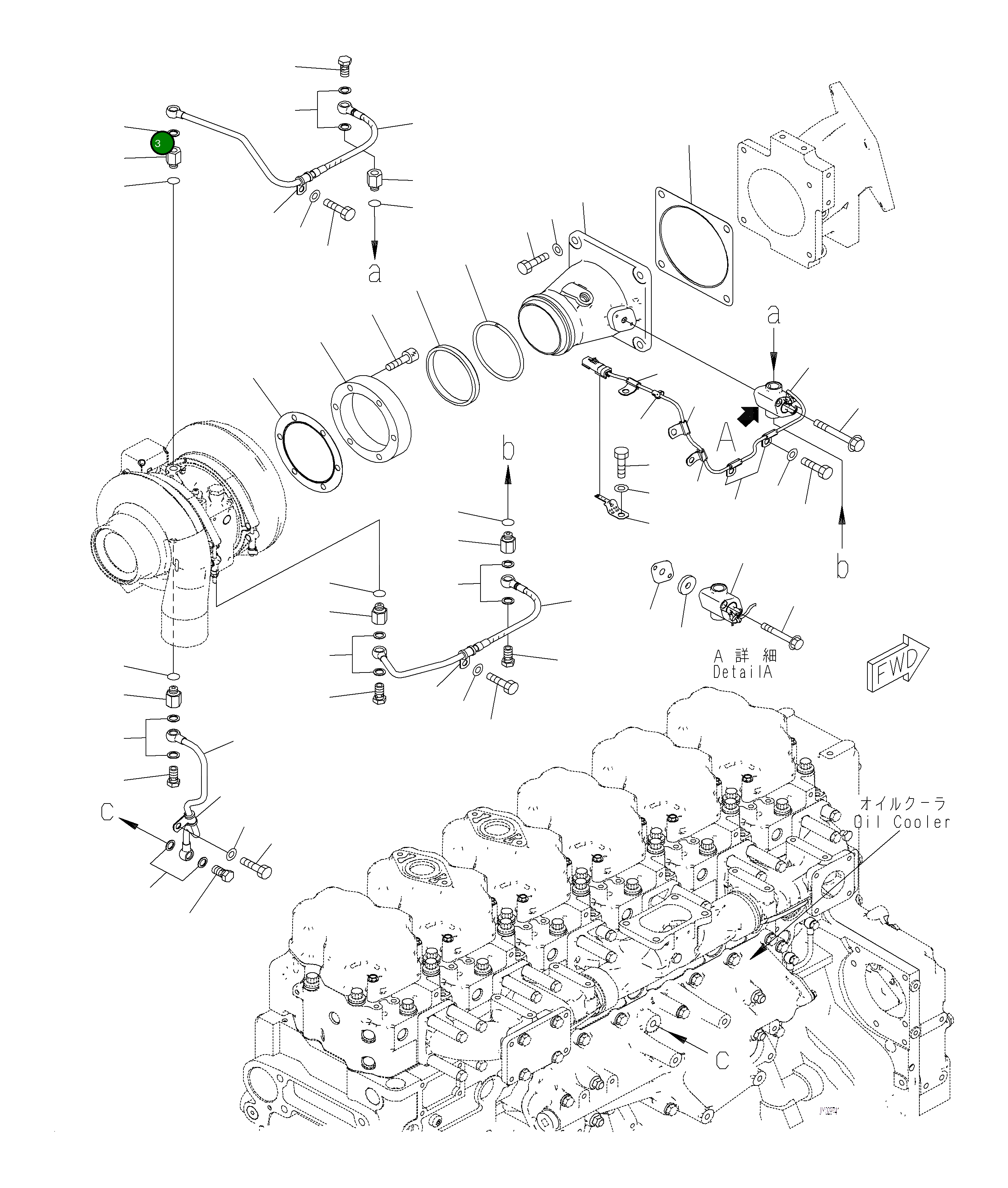 Болт 6262-11-5970 Komatsu