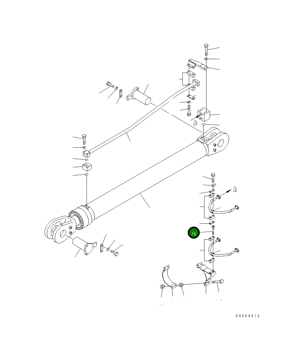 Болт DM50478898 Komatsu