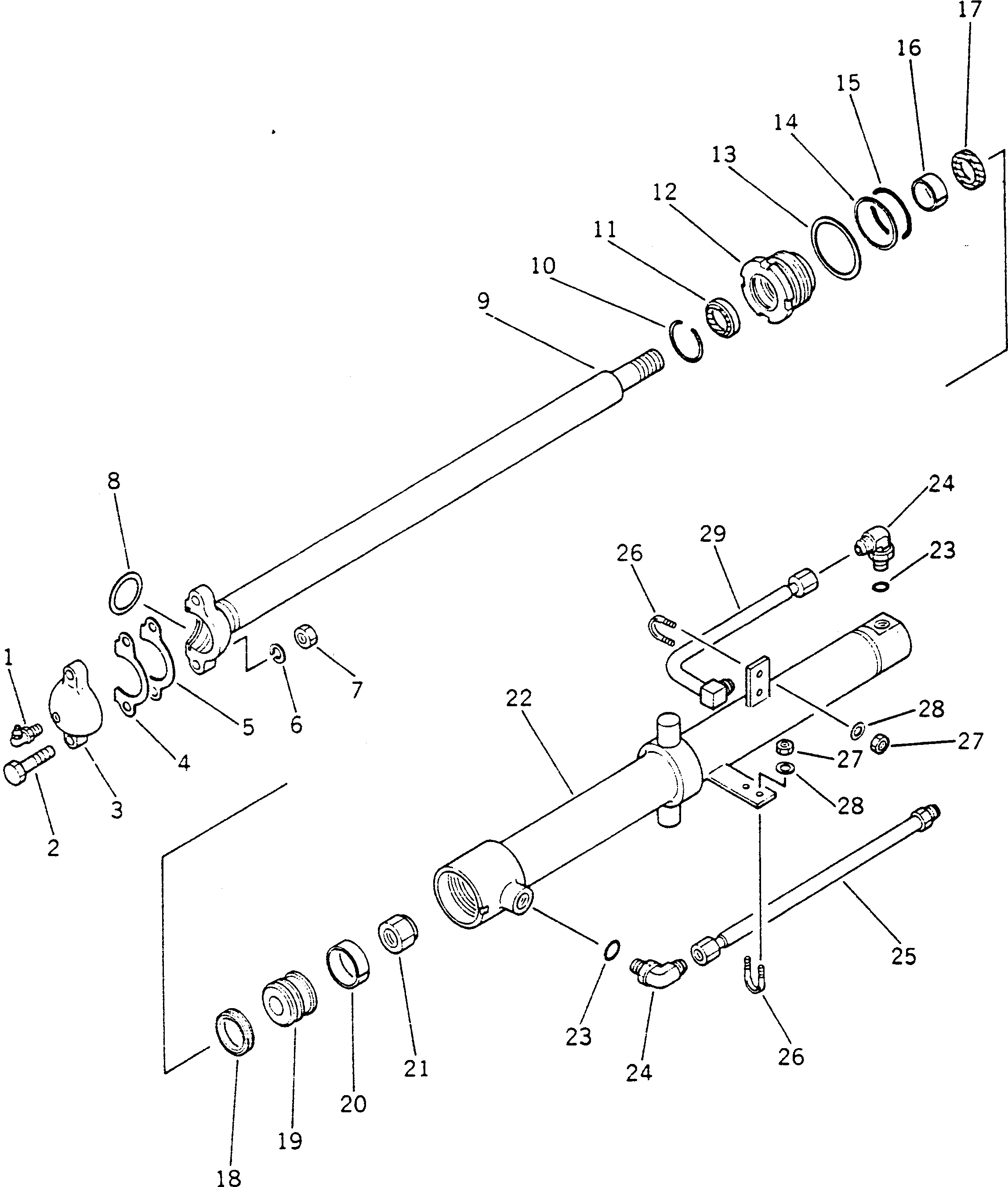 Кольцо 707-44-50080  Komatsu