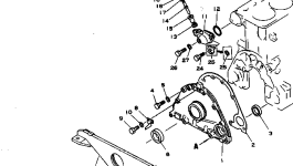 Крышка 6131-21-6110  Komatsu