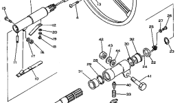 Вал 234-40-12811 Komatsu