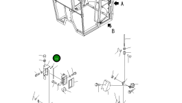 Крышка 23A-952-1771 Komatsu