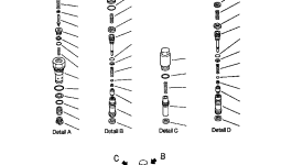 Кольцо уплотнительное (O-Ring) 07002-02344 Komatsu