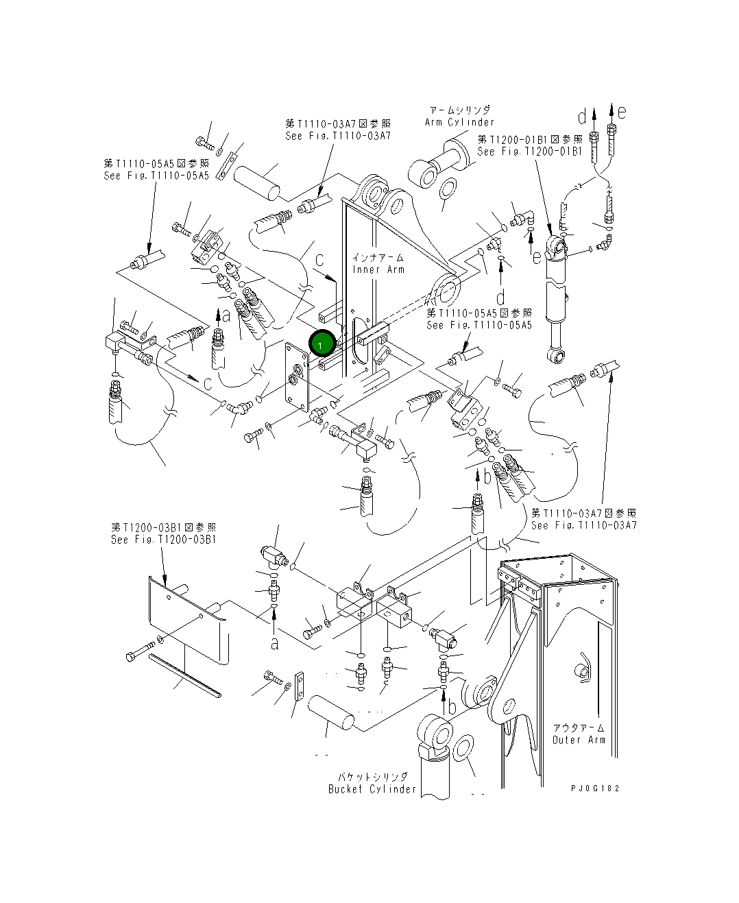 Крышка 22N-957-1320 Komatsu