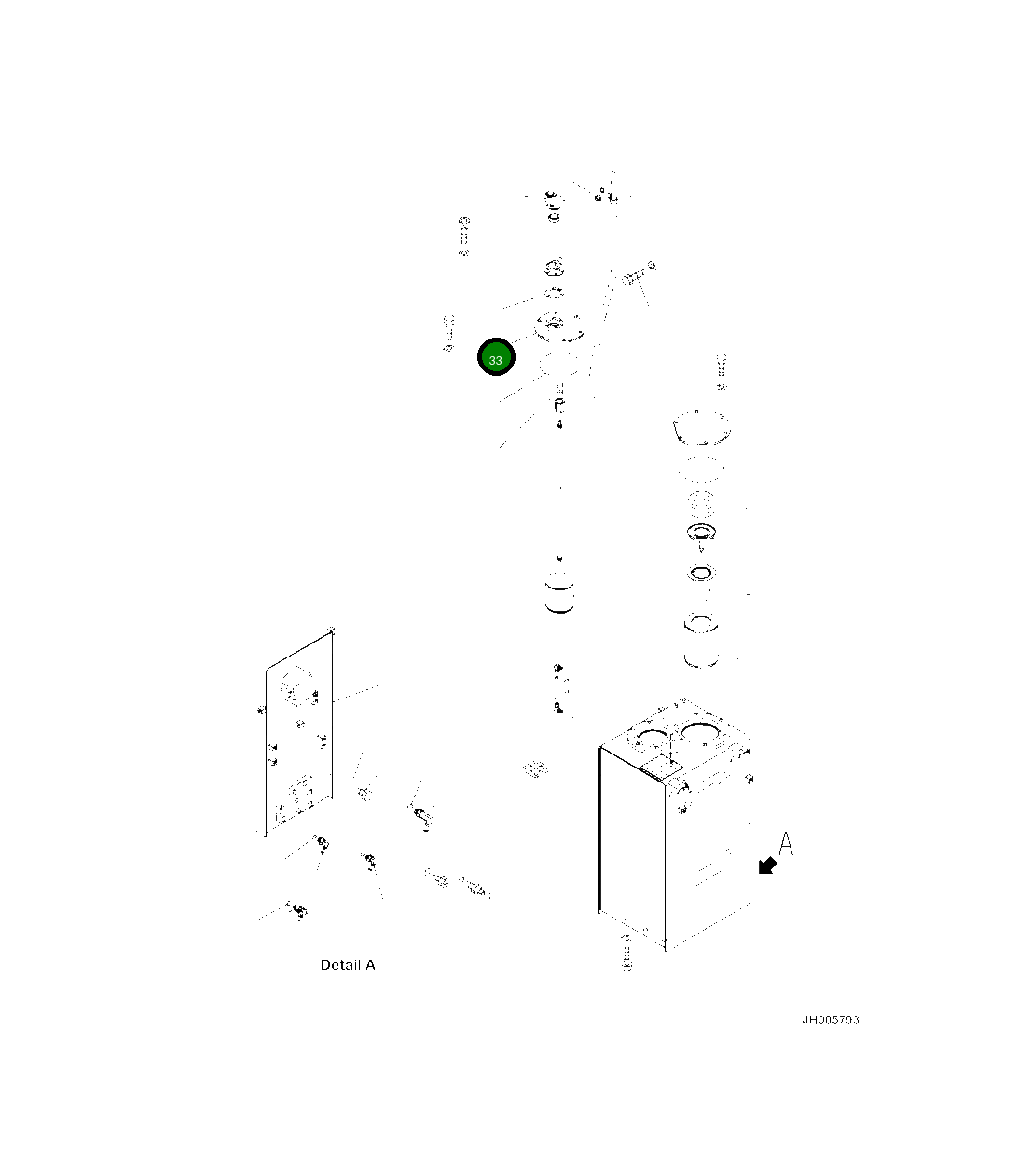 Крышка 2A5-60-11141 Komatsu