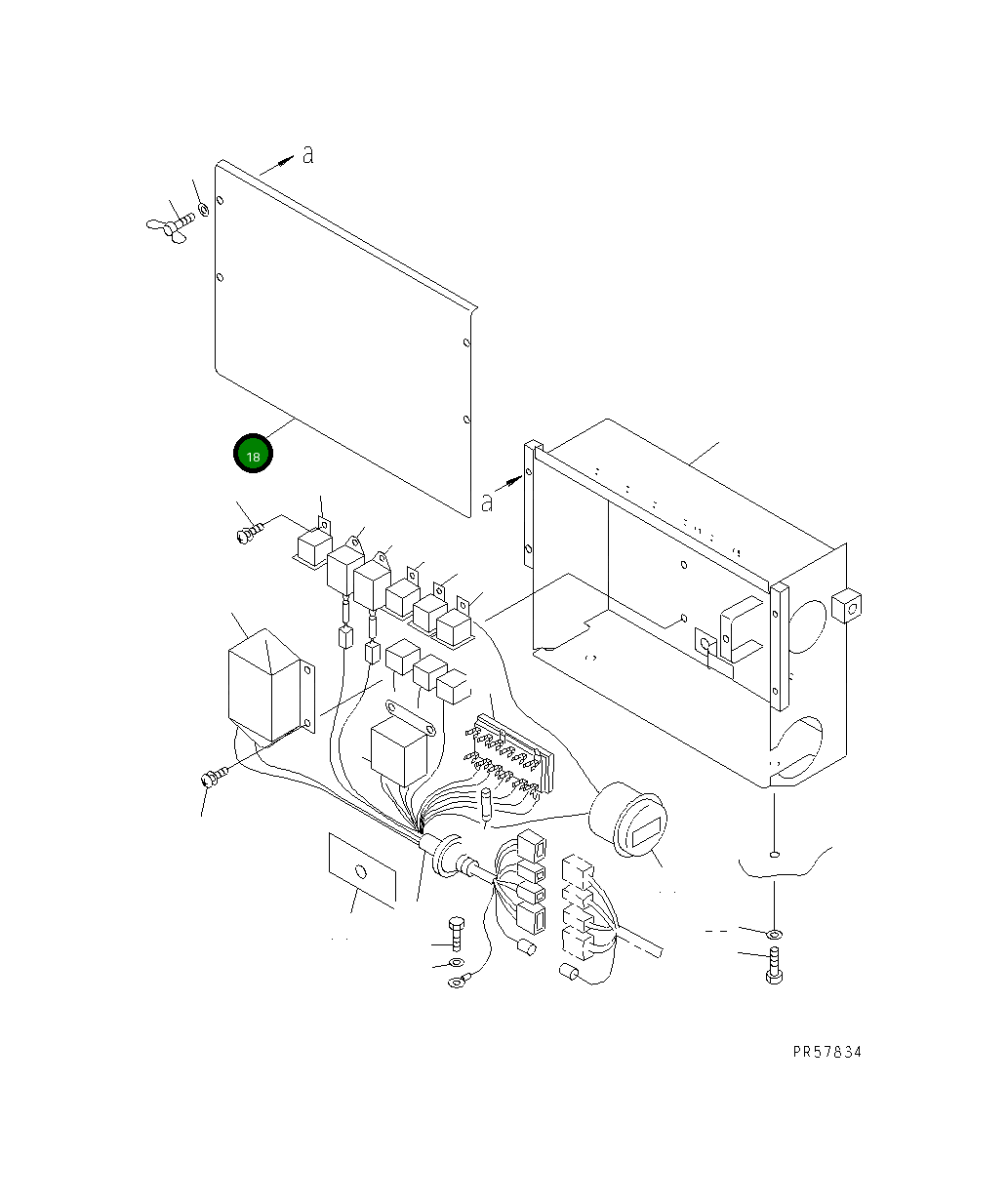 Крышка 26A-06-16120 Komatsu