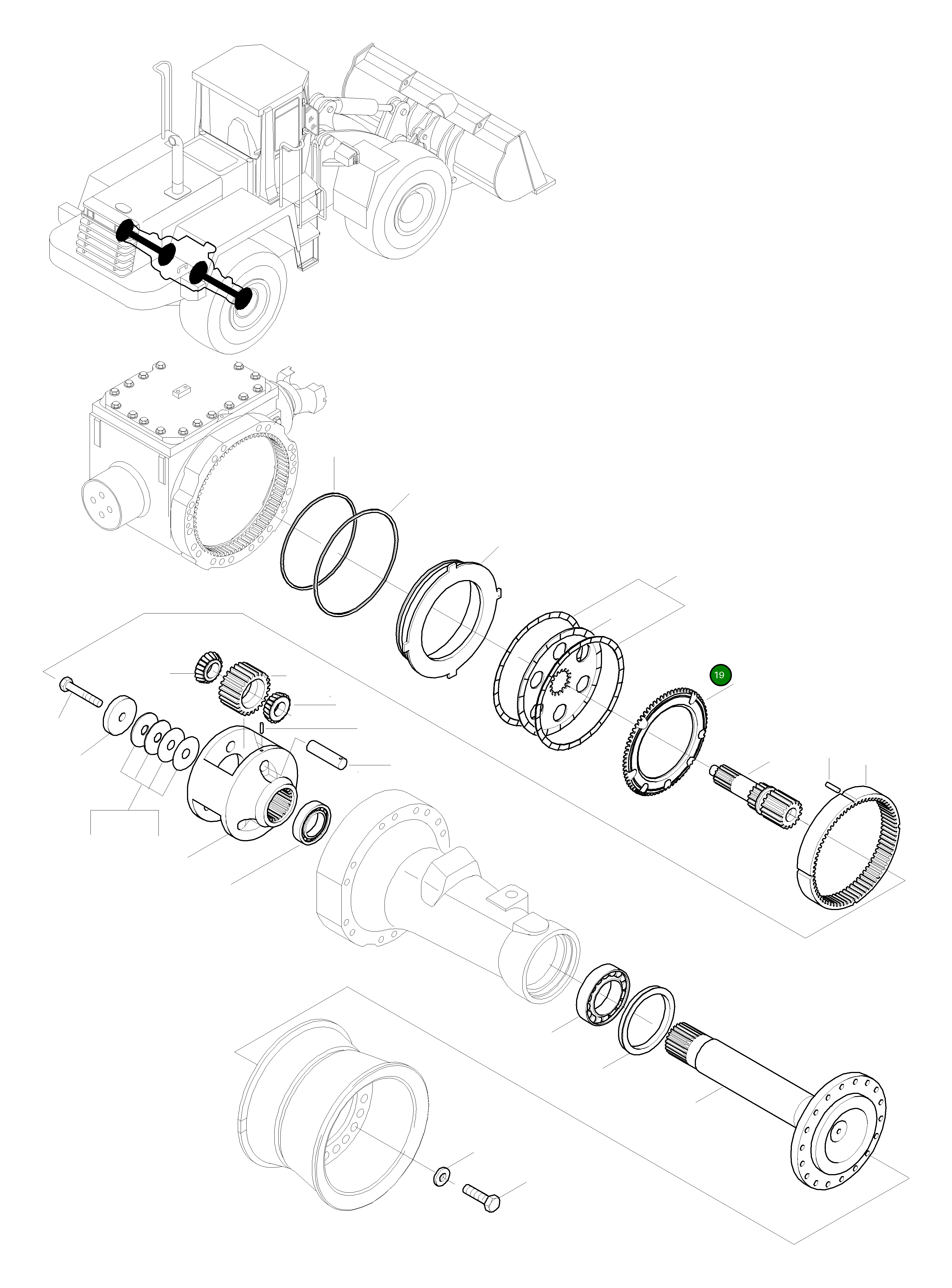 Кольцо 419-33-21561 Komatsu