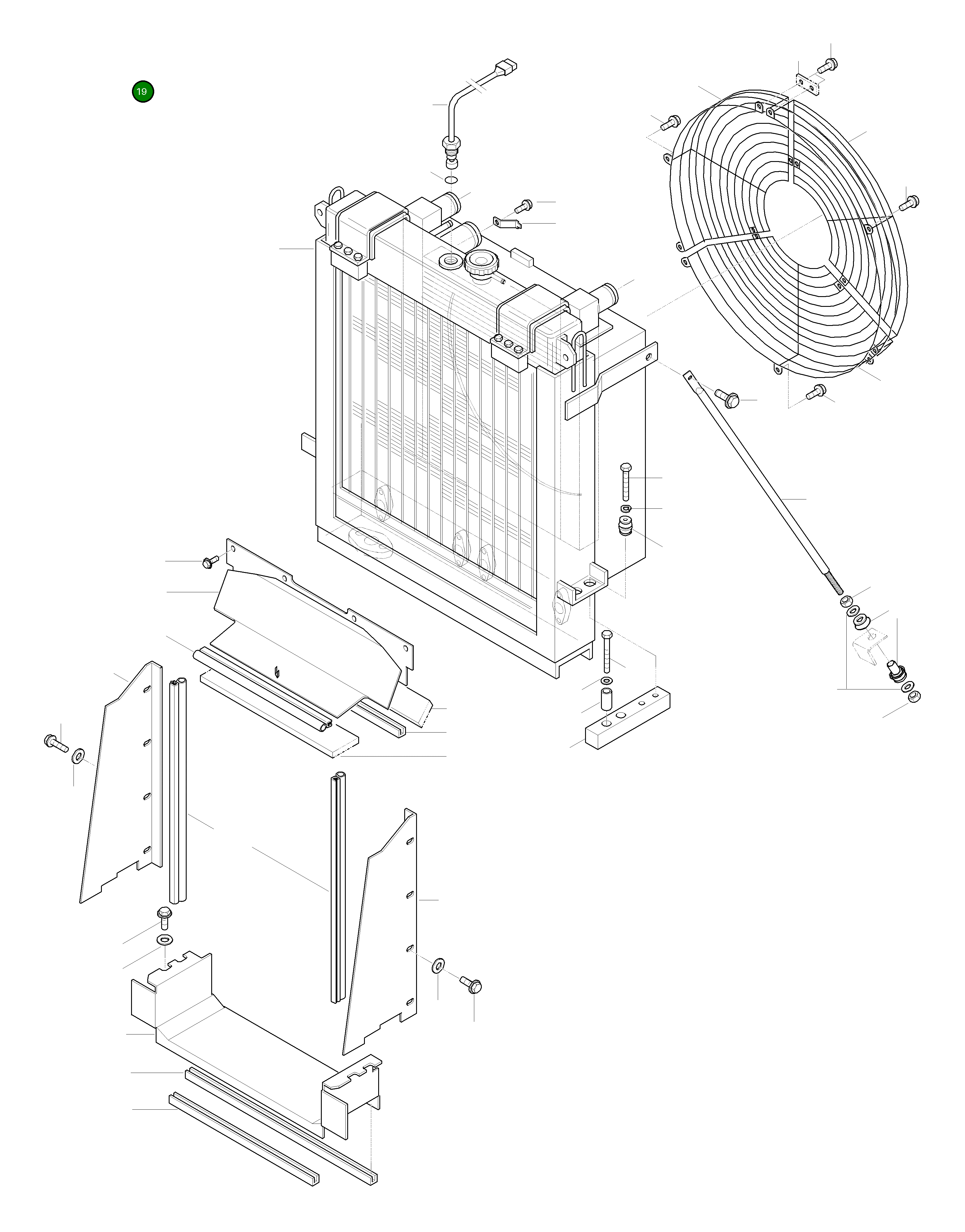 Кольцо уплотнительное (O-Ring) 419-09-H2070 Komatsu