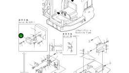 Крышка 22B-54-13490 Komatsu