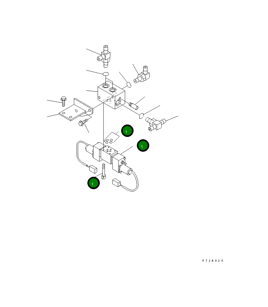Кольцо уплотнительное (O-Ring) 07000-B1103 Komatsu