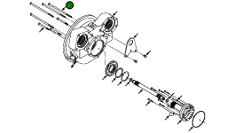 Болт 1437 742 H1 Komatsu