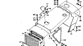 Защитный кожух 111-54-11113 Komatsu