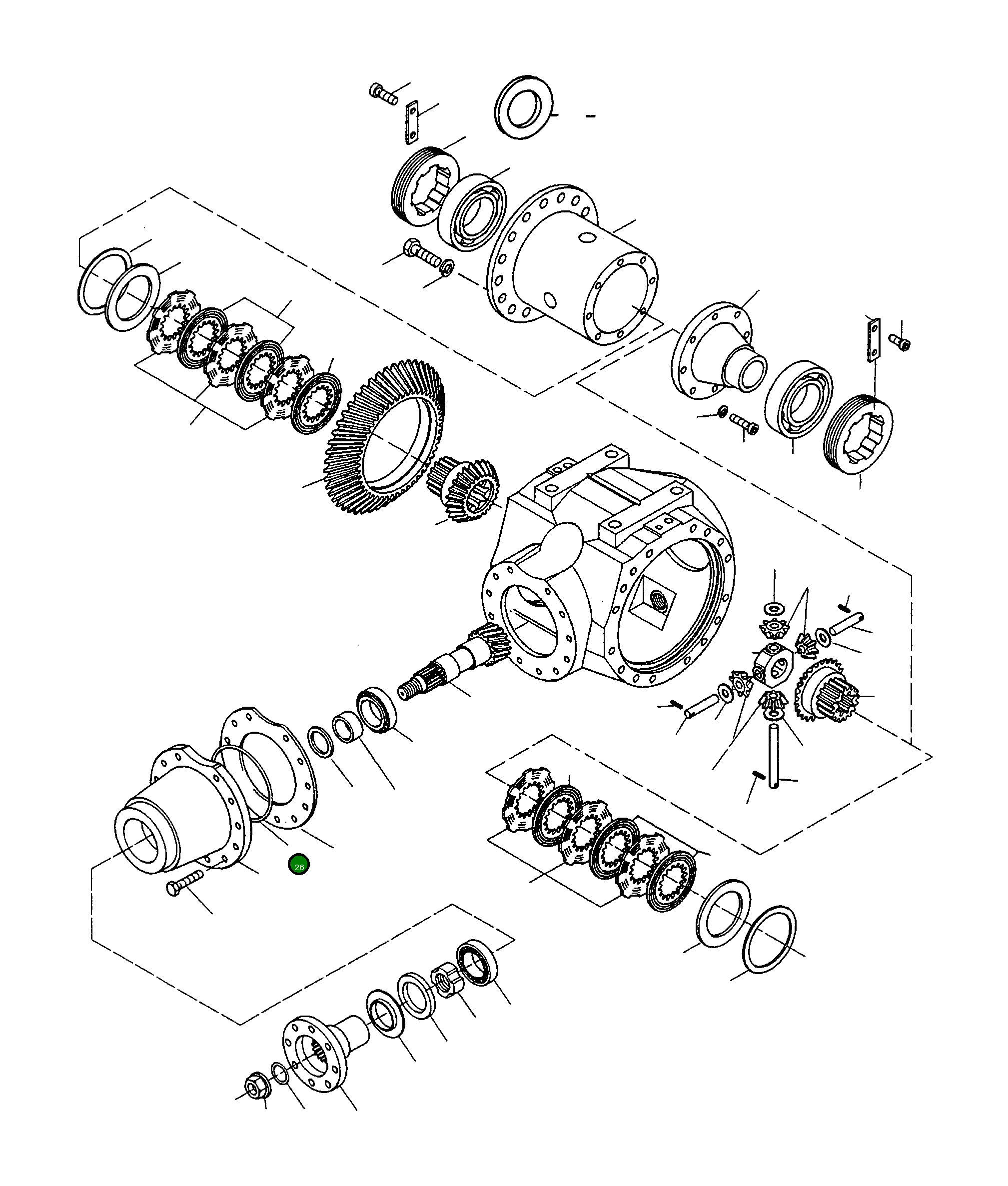 Кольцо уплотнительное (O-Ring) 4919037M1  Komatsu