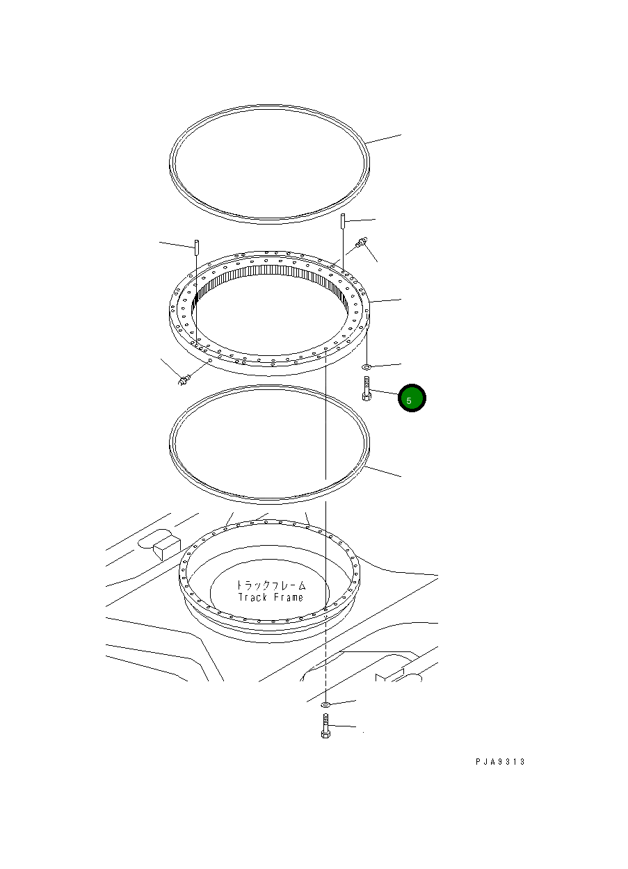 Болт 01010-61690 Komatsu