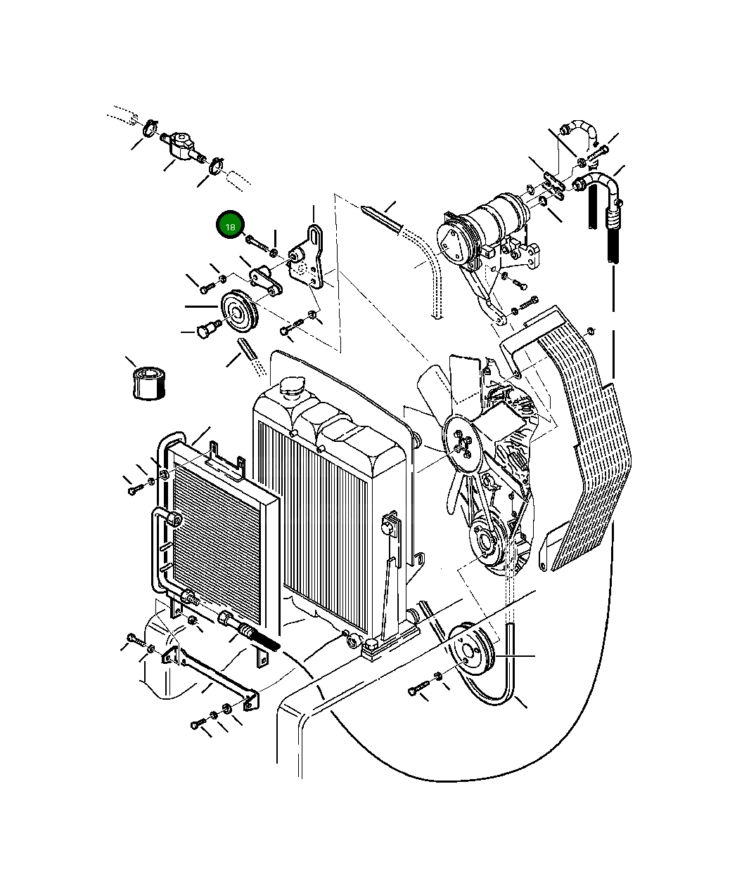 Болт 880011086  Komatsu