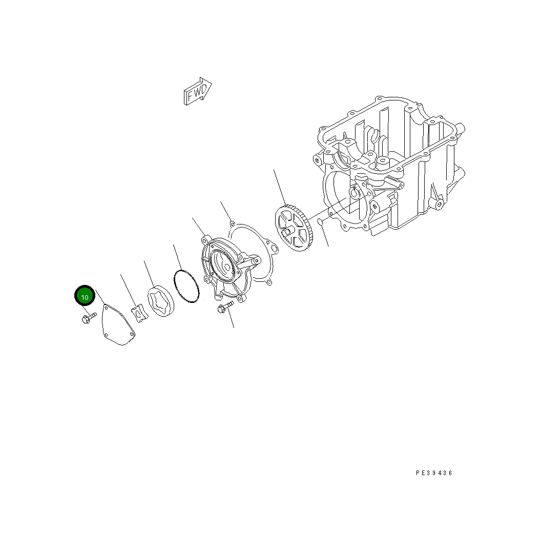 Болт HD957010601208 Komatsu