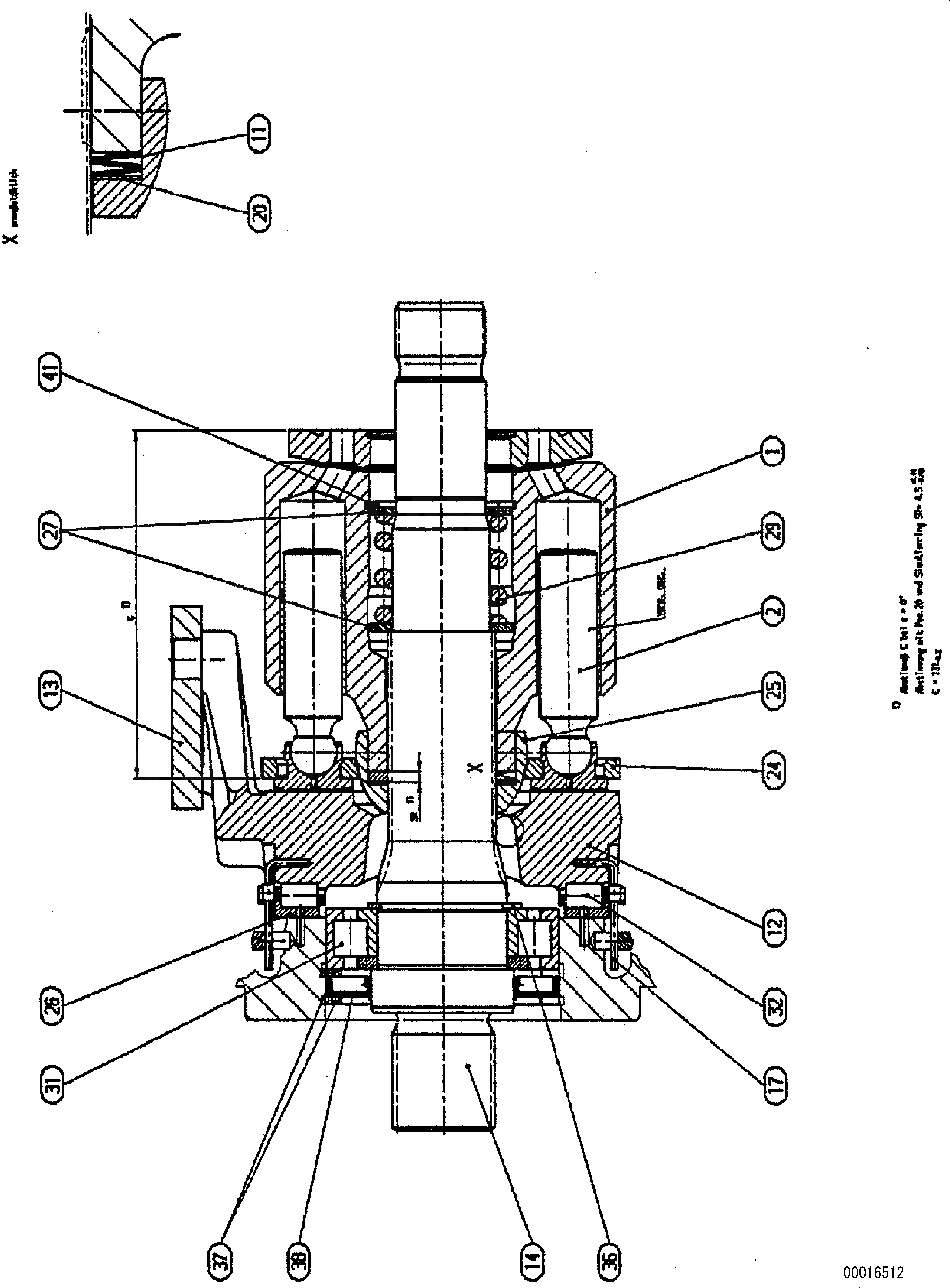 Кольцо UCR909449034  Komatsu