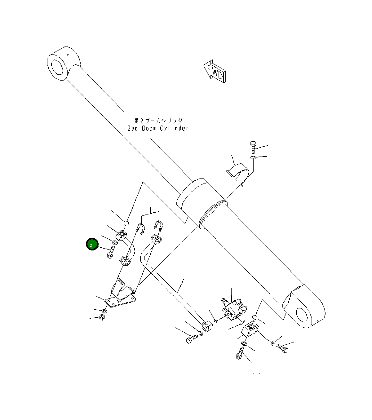 Болт 0101081060 Komatsu