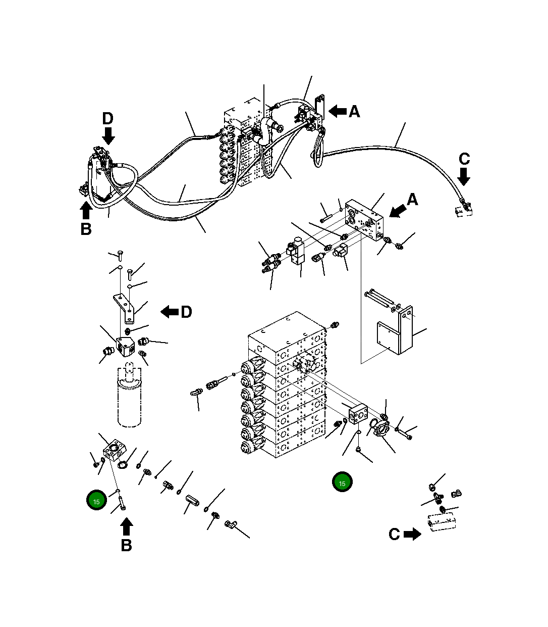 Кольцо уплотнительное (O-Ring) 20Y-971-B570  Komatsu