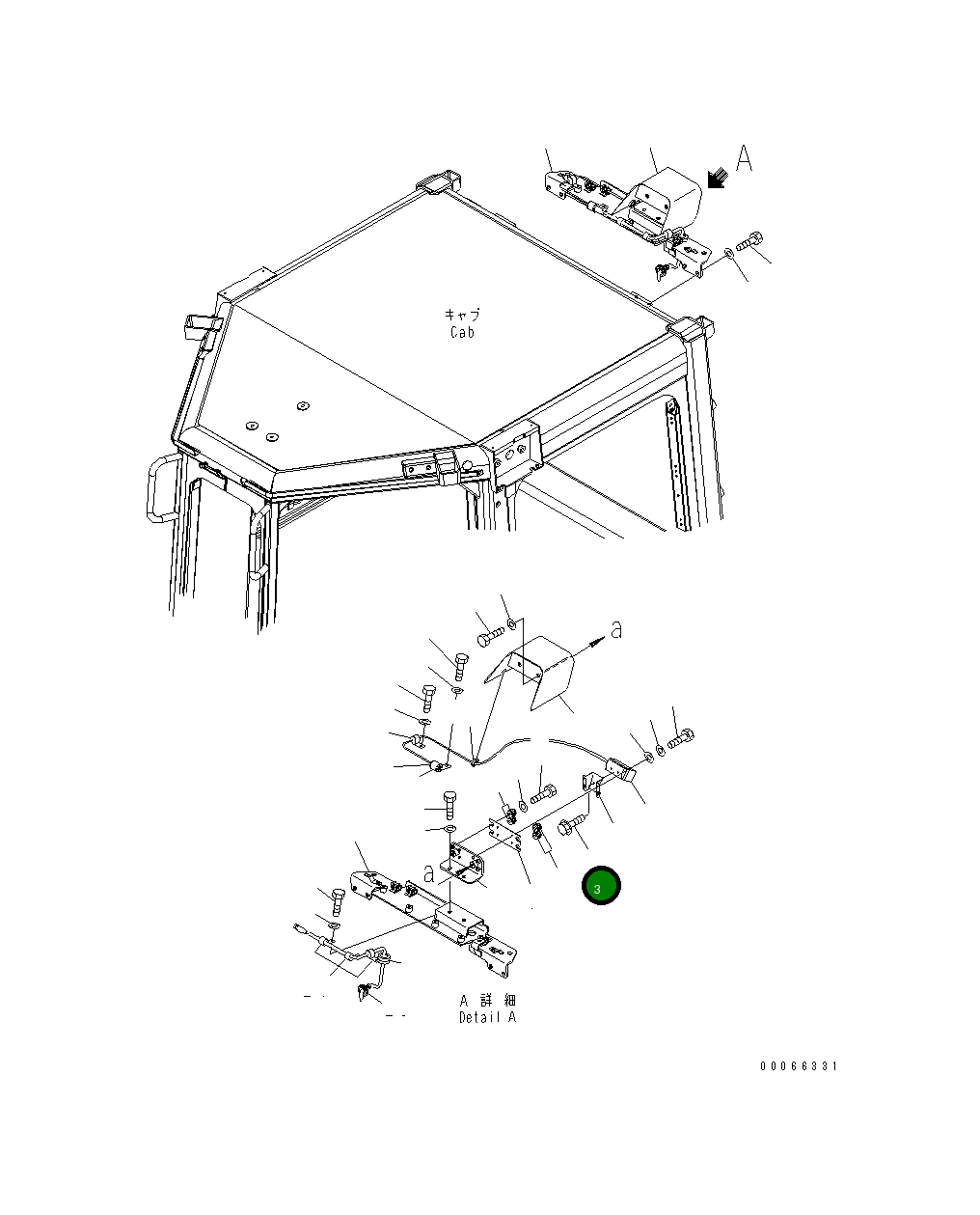 Болт 7835-33-1310 Komatsu