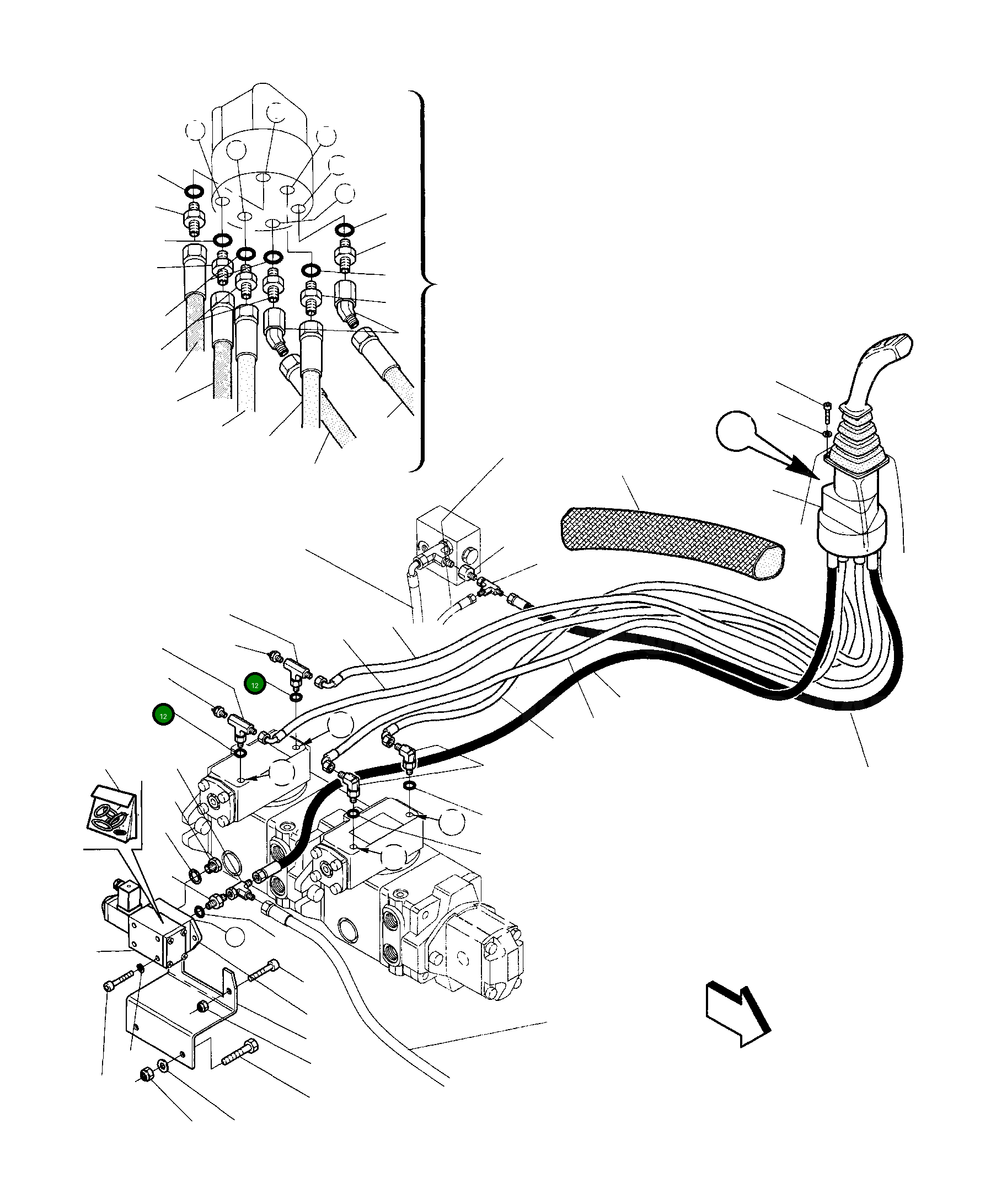 Кольцо уплотнительное (O-Ring) 855051110  Komatsu