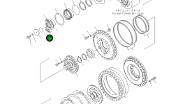 Кольцо уплотнительное (O-Ring) 07000-75075 Komatsu
