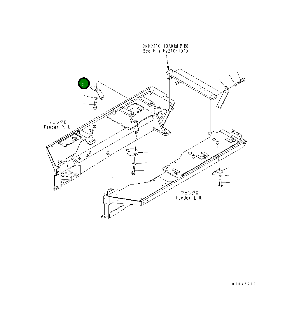 Крышка 14X-54-35141 Komatsu