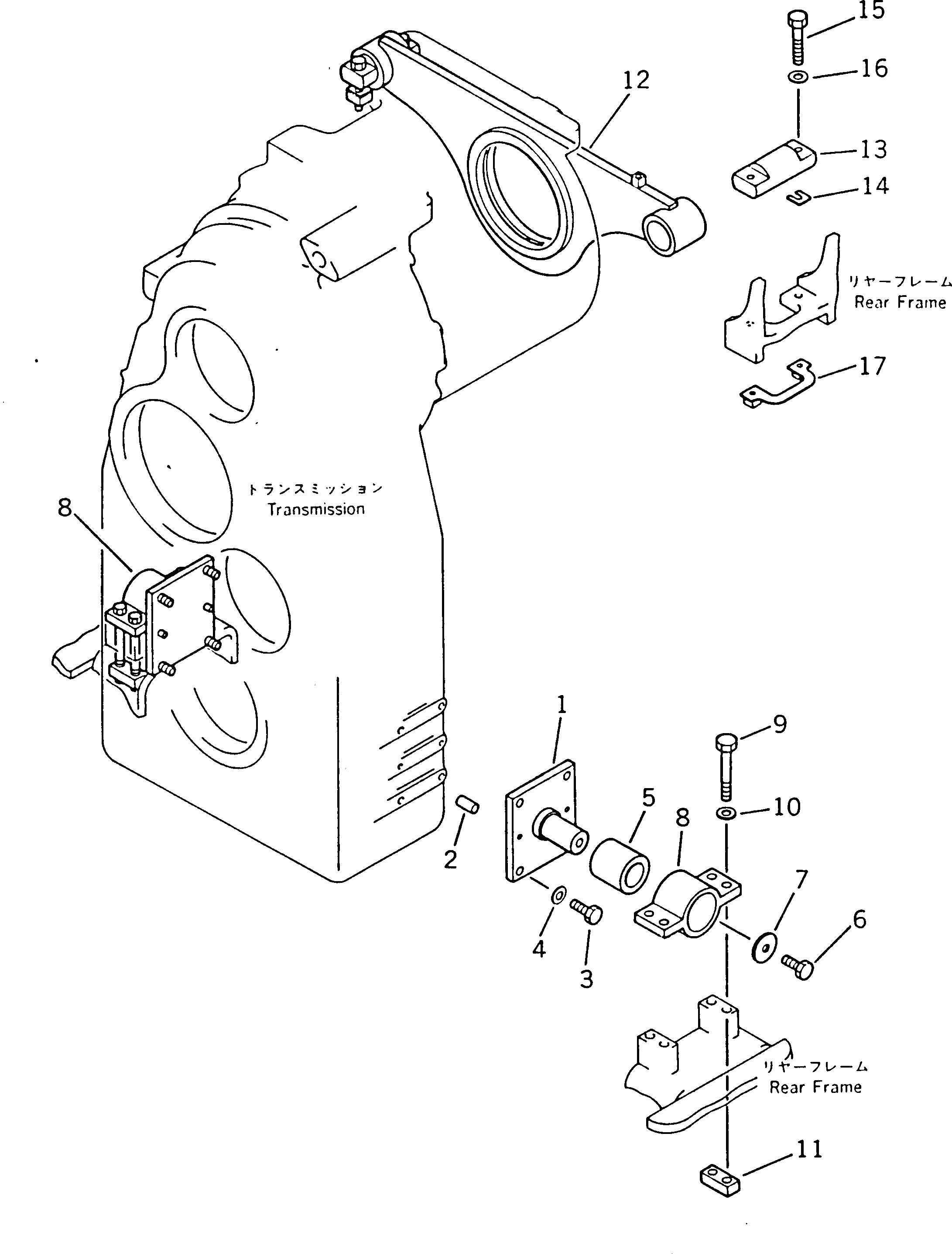 Болт 01011-31620 Komatsu