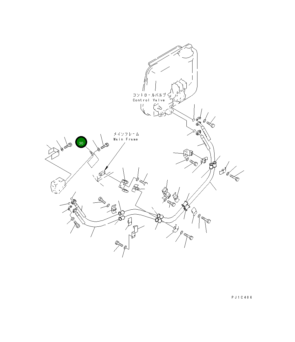 Крышка 17M-61-22690 Komatsu