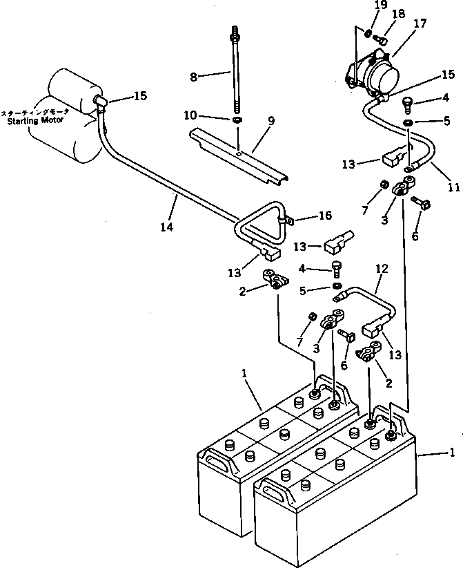 Болт 203-06-41950  Komatsu