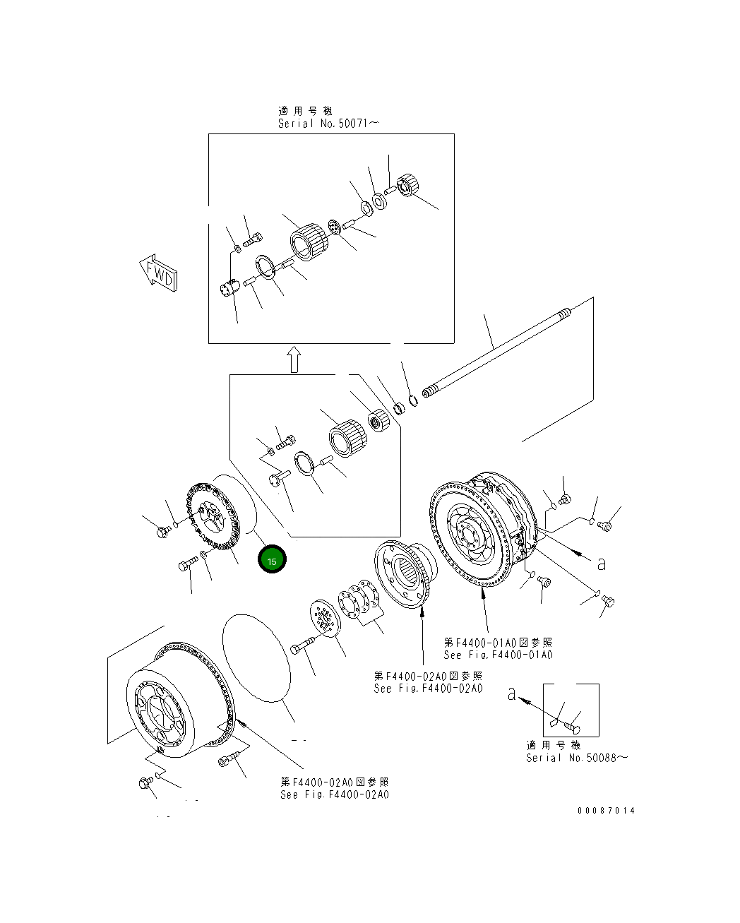 Кольцо уплотнительное (O-Ring) 568-22-11630 Komatsu