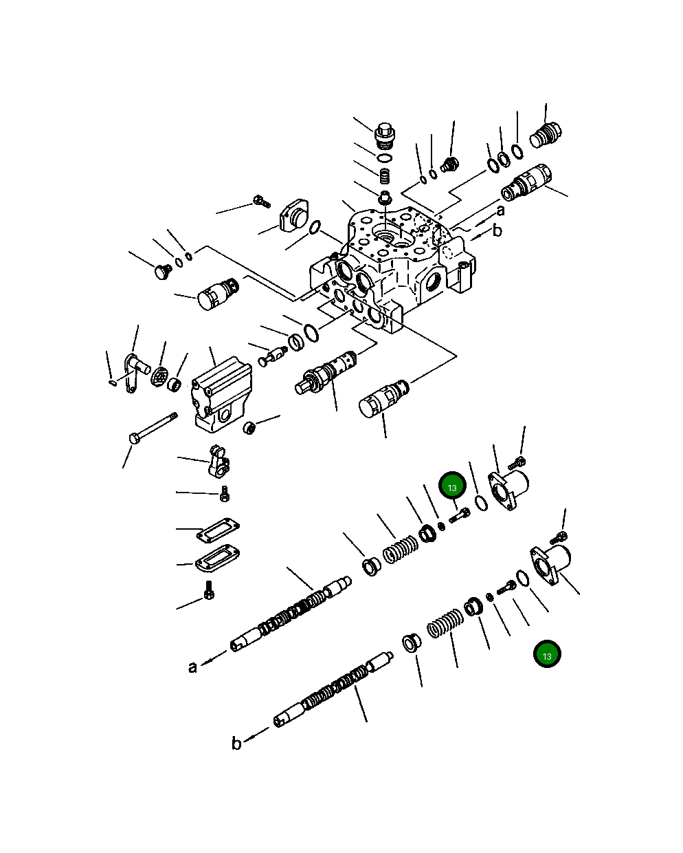 Болт 01252-31018 Komatsu