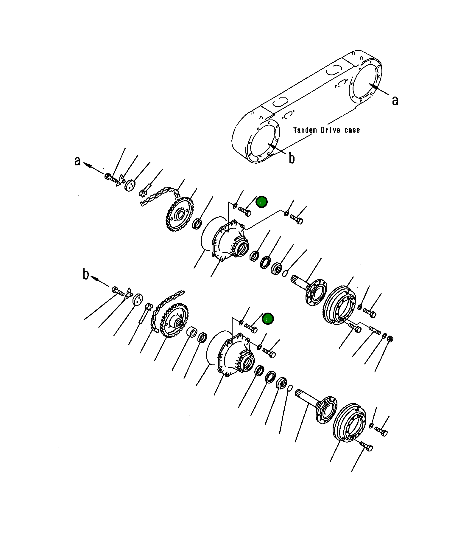 Болт 01010-B1645 Komatsu