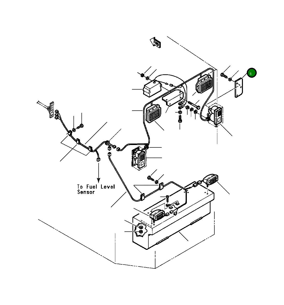 Крышка 417-06-13730  Komatsu
