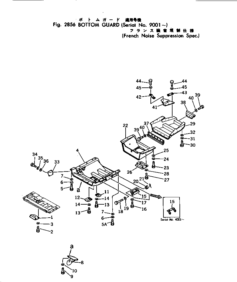 Болт 01011-32405 Komatsu