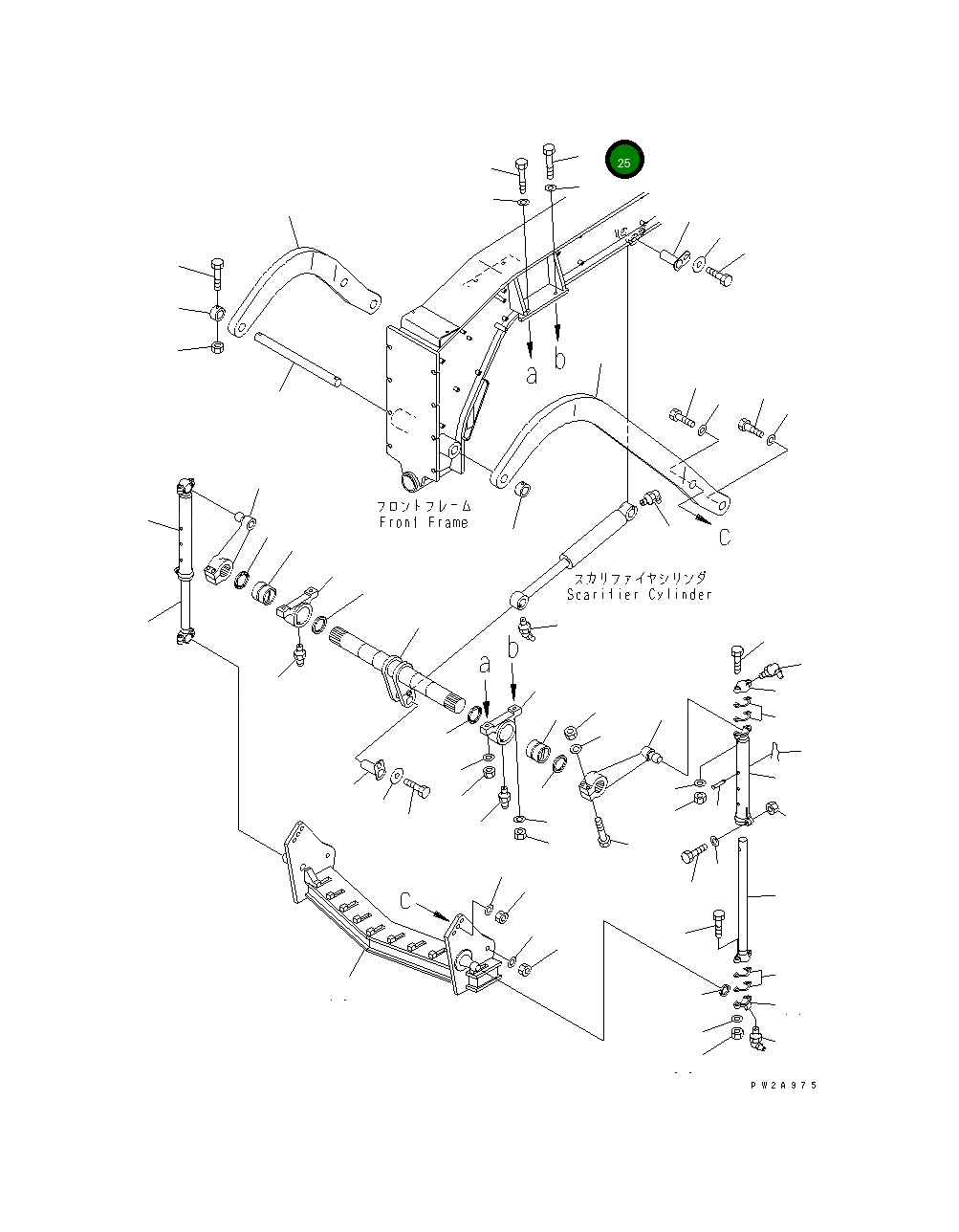 Болт 01091-52010 Komatsu