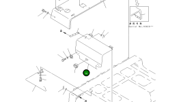 Крышка 21T-54-73541 Komatsu