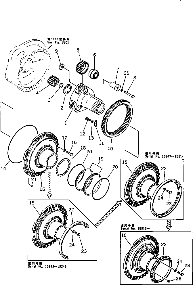 Болт 01011-52085  Komatsu