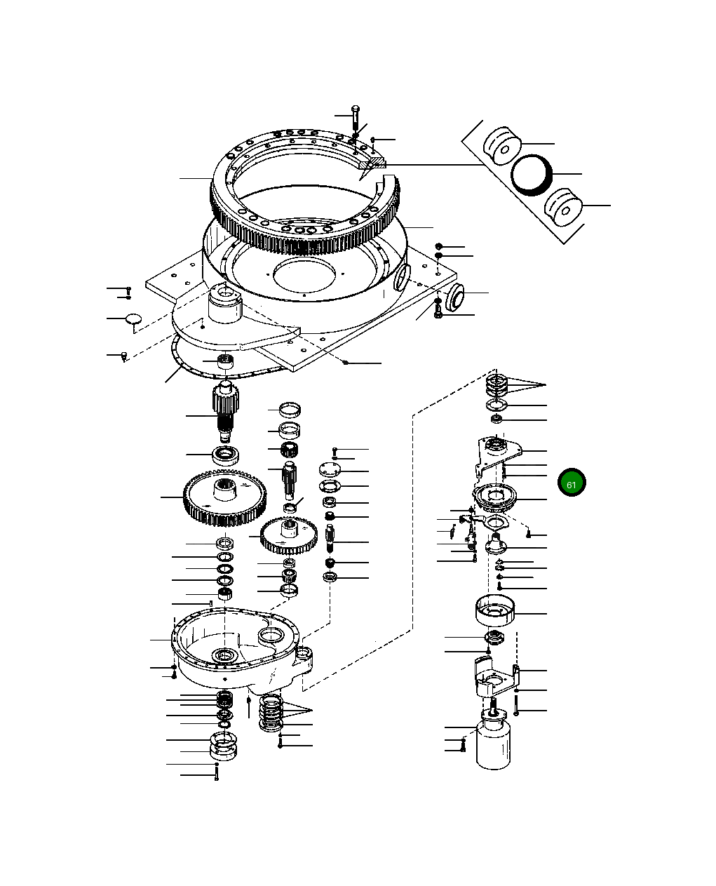 Болт 66 427 Komatsu