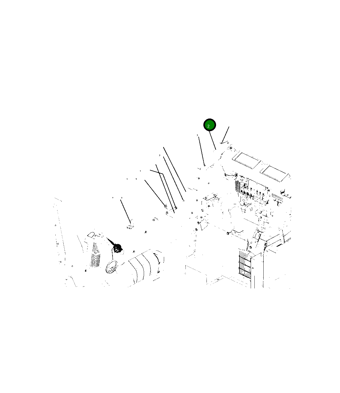 Крышка 207-53-31670 Komatsu