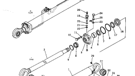 Цилиндр 208-63-56142 Komatsu